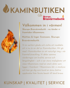 Skurups brasvärmebutik
